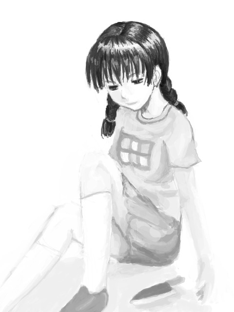 窓付きと包丁