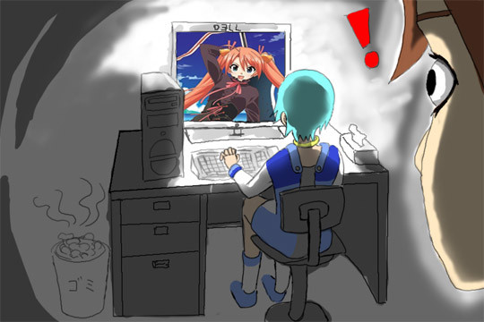 レントンのＰＣが二次でいっぱい
