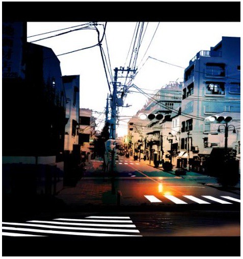雨上がりの夕焼け