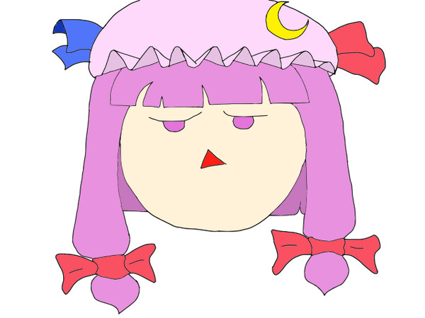 ゆちゅりー的なものの色塗った的なもの