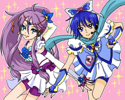 キュアナスとキュアアイス
