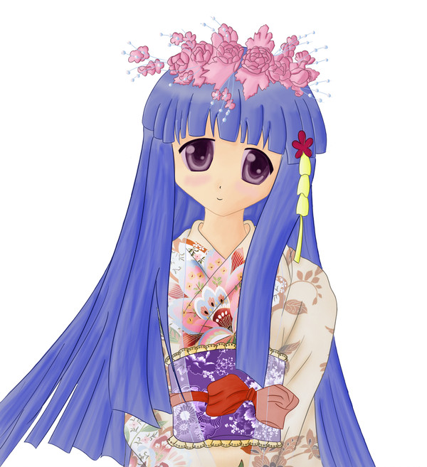 古手梨花‧和服版