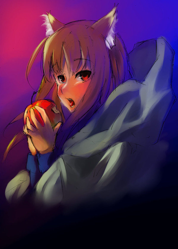 オオカミとリンゴ