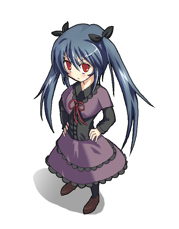 棒立ちアクア