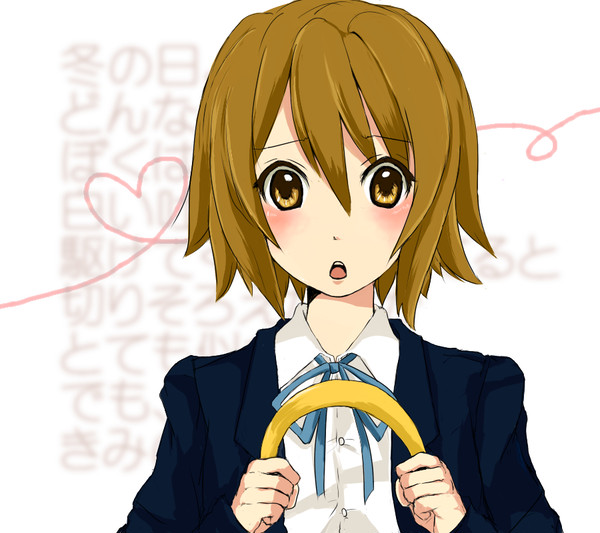 カチューシャがバナナにしかみえない