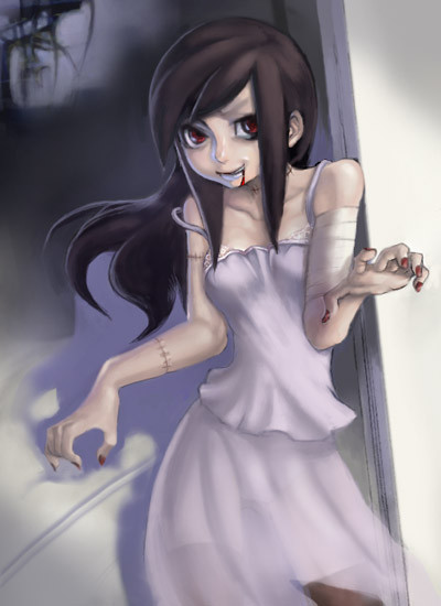 ゾンビの女の子