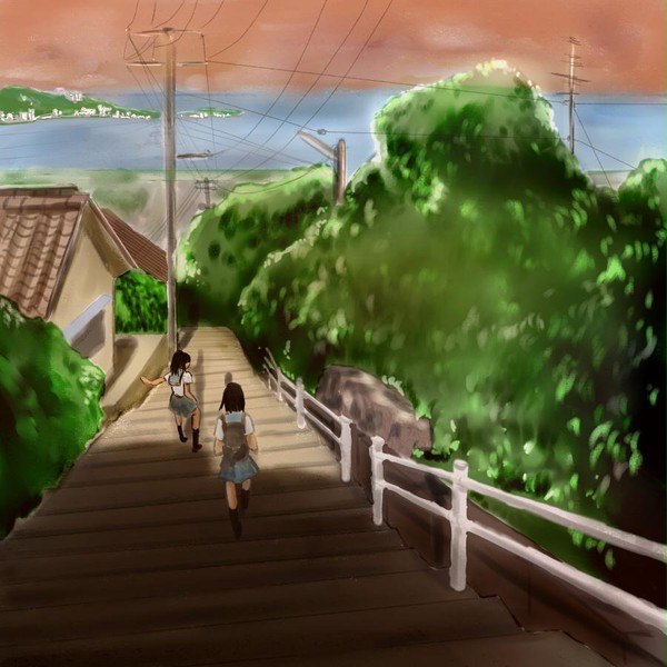 夕暮れの帰り道