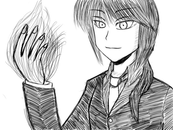 ラフ描き