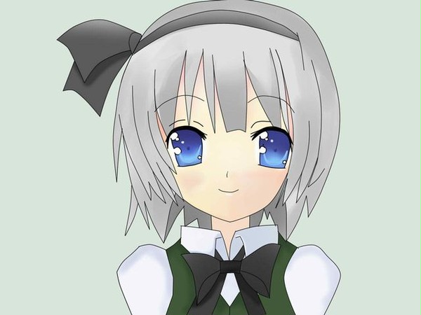 のいぢ先生風妖夢