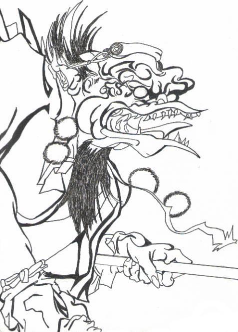 ずいぶん昔に模写したもの