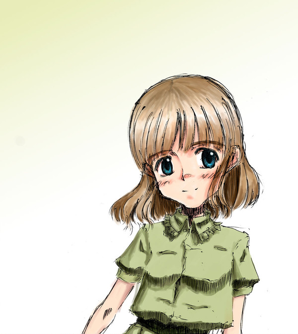 ボールペン一発描き