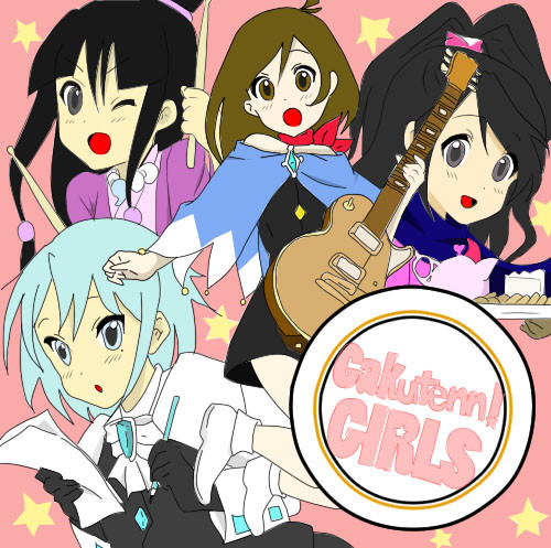 [塗ってみた]逆転裁判の女子‘ｓでけいおん！パロ
