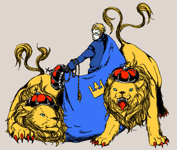 北欧の獅子