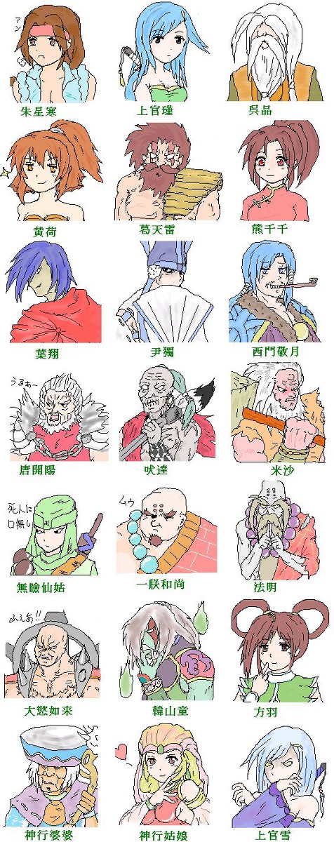 闘幻狂キャラ顔アイコン