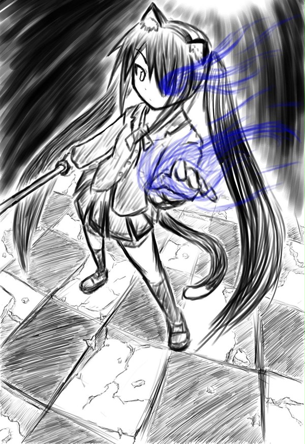 あずにゃんでB★RSを落書き