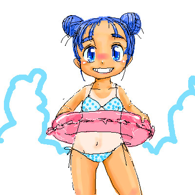 夏のつるぺた