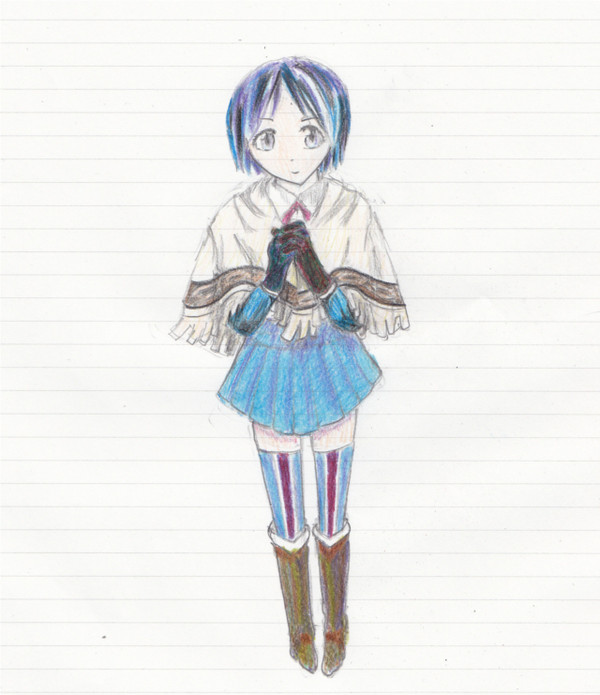 いのるいろえんぴついさら。