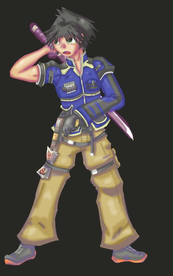 コウヤ立ち絵