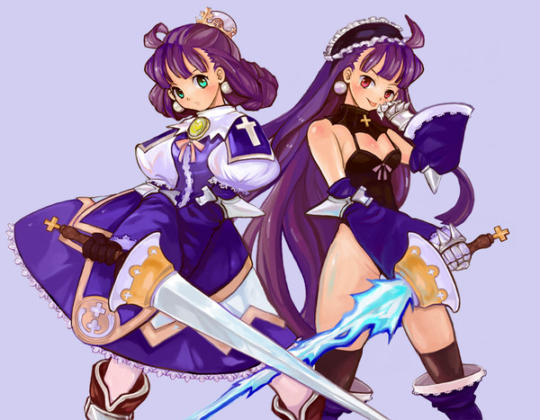 青いお姫様
