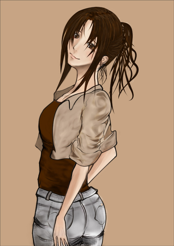 振り向いて
