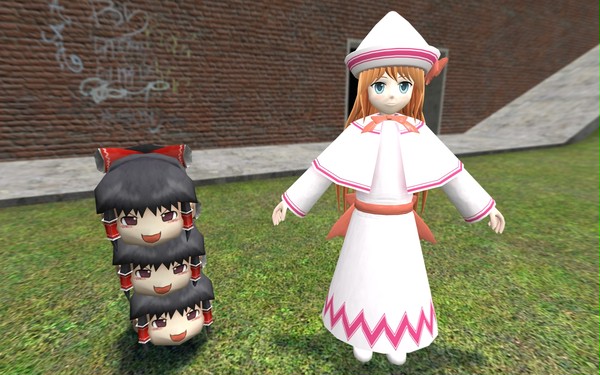 リリーホワイト 3D in GMOD