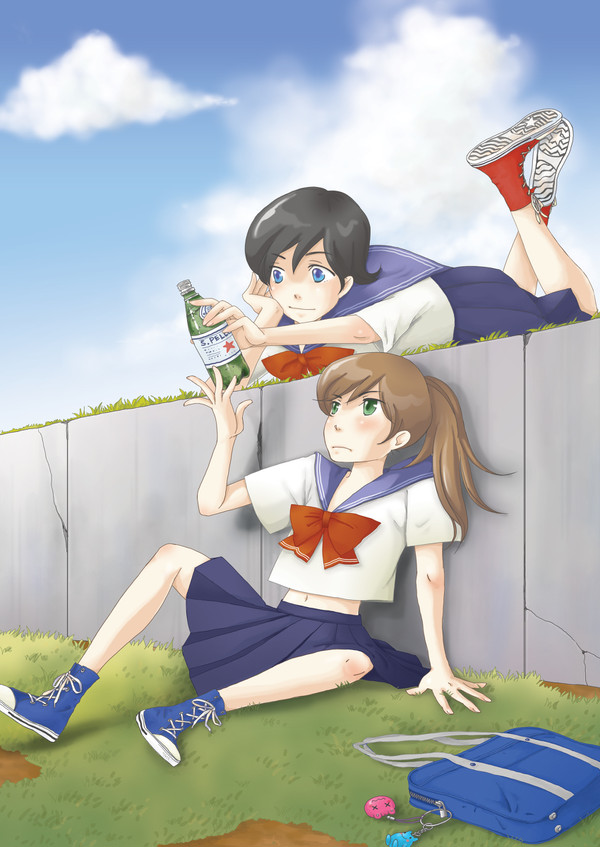 夏と炭酸水