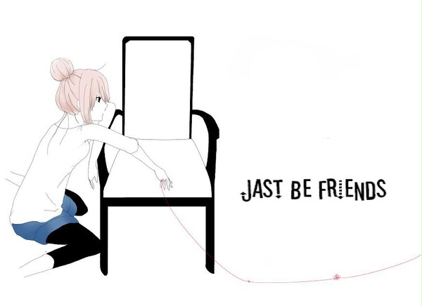 Just Be Friends 描いてみた。