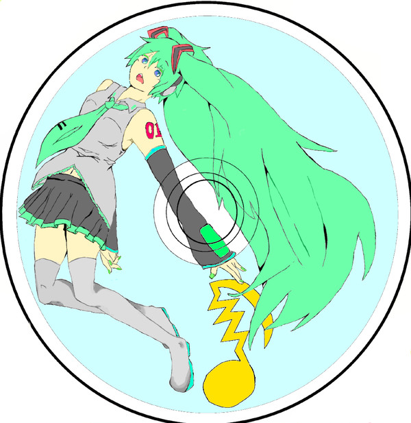 初音ミク（ぬり終わったよ！