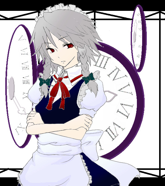 紅い眼差し【塗ってみた】