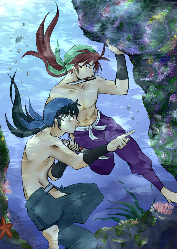 水練の者たち