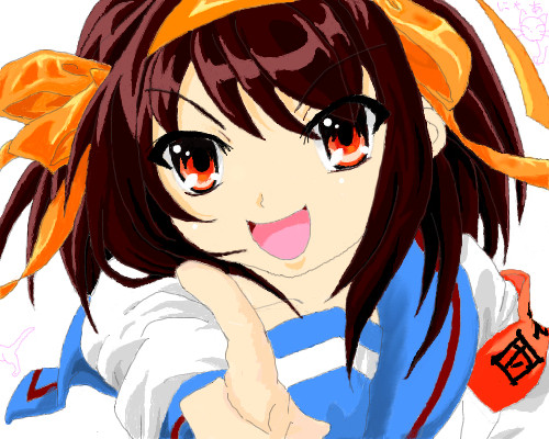 ハルヒ模写