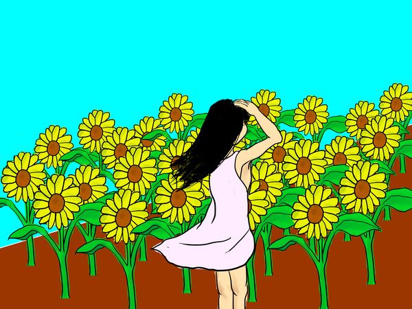 花と風