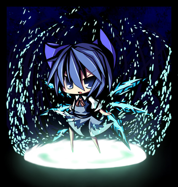 【塗ってみた】チルノ