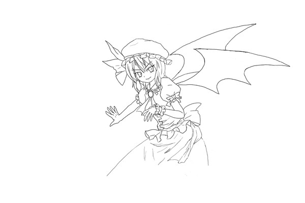 描きかけ放置