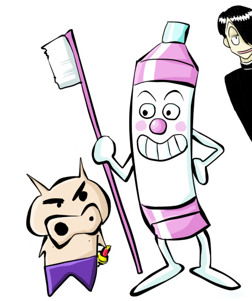 中の人つながり