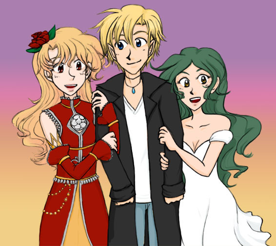 Aura, Jin, and Hikari