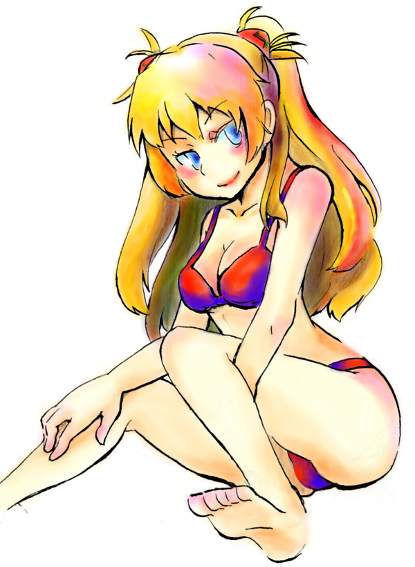 夏だ！　劇エヴァだ！　水着アスカだ！！
