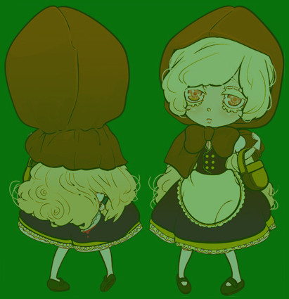 【オリジナル】赤頭巾ちゃん