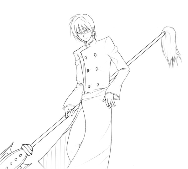 自キャラ落書き