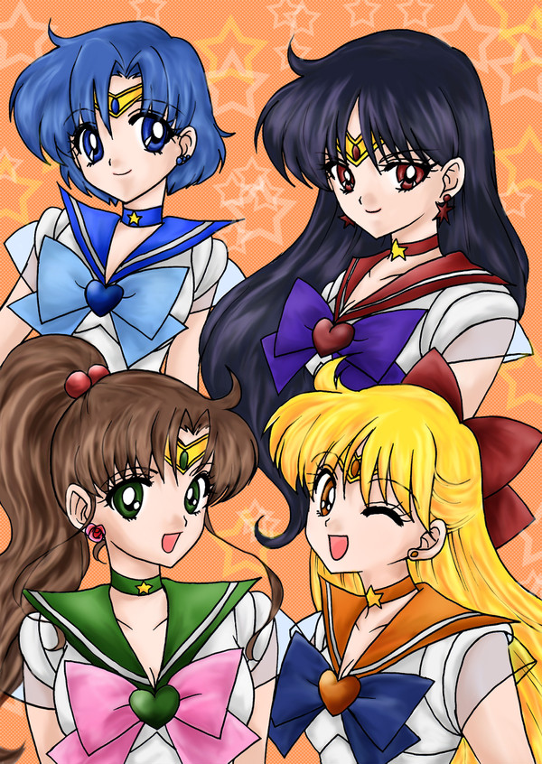 【セーラームーン】内部4戦士≪塗らせて頂きました≫
