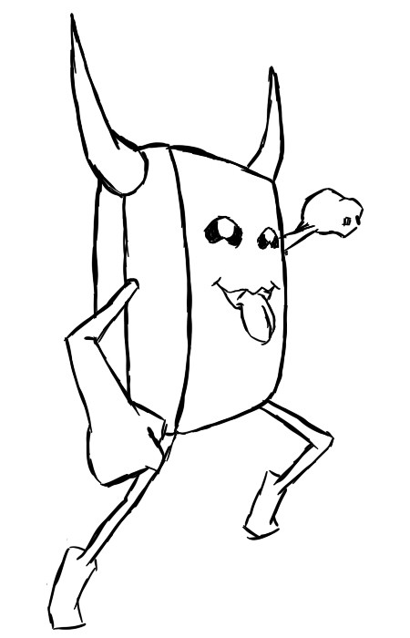 ここでハンペン魔王君の紹介をしたいと思う