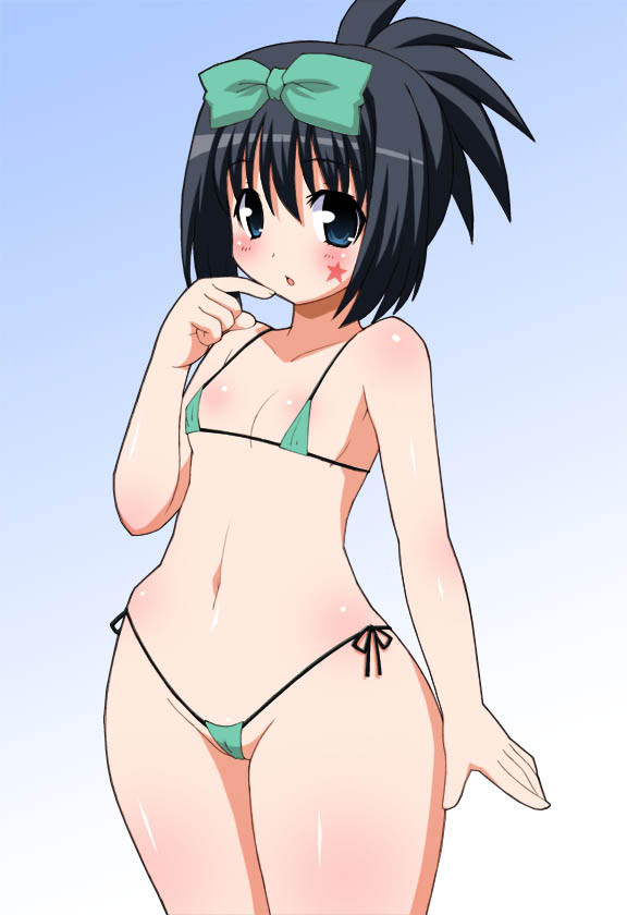 水着の国広さん