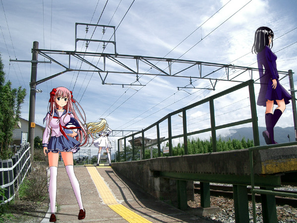 某無人駅