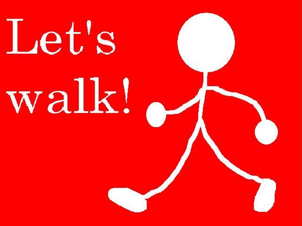 Let's walk!