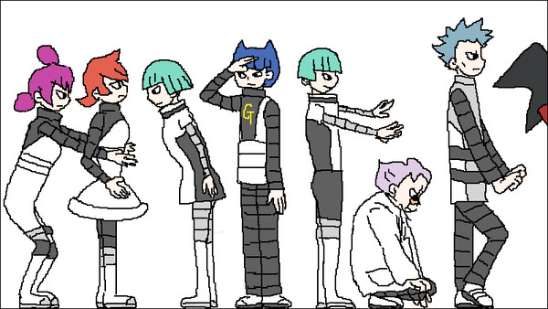 ギンガ団のみなさんといっしょ