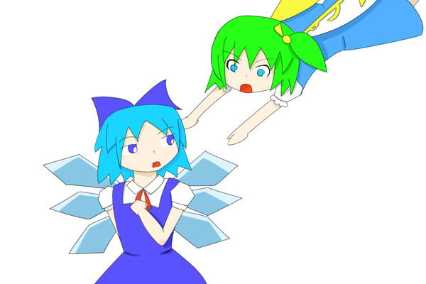 チルノと大ちゃん