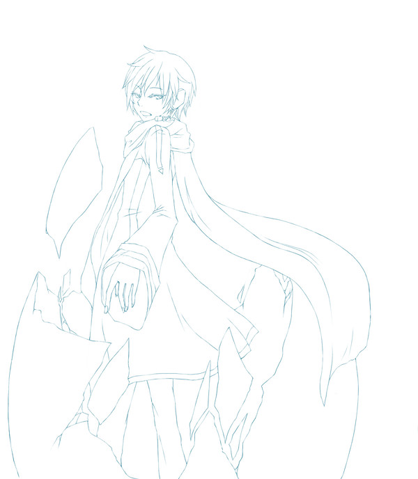 KAITO塗り絵。
