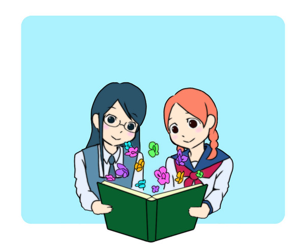 ふたりで読書