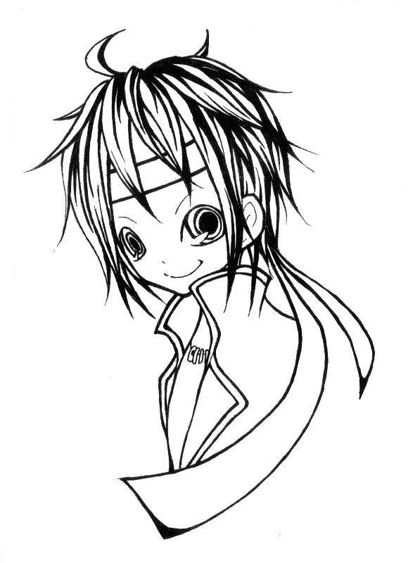 昔の線画