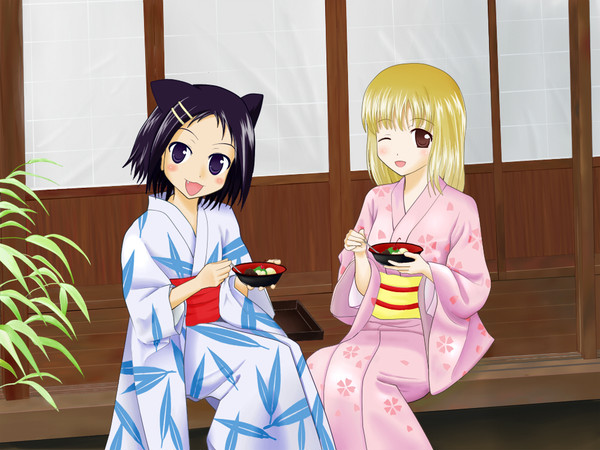 風越女子と夏祭り